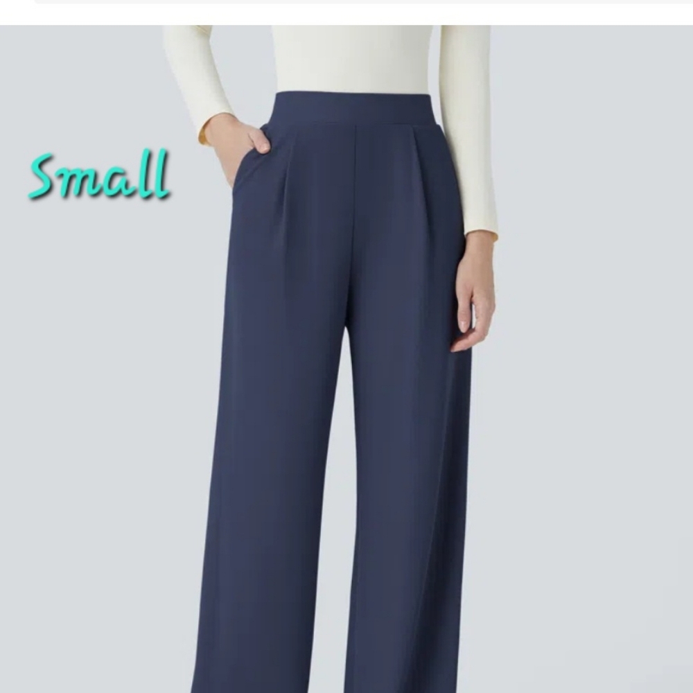 Halara Flex Micro Waffle Work Pants - Picture 1 of 4